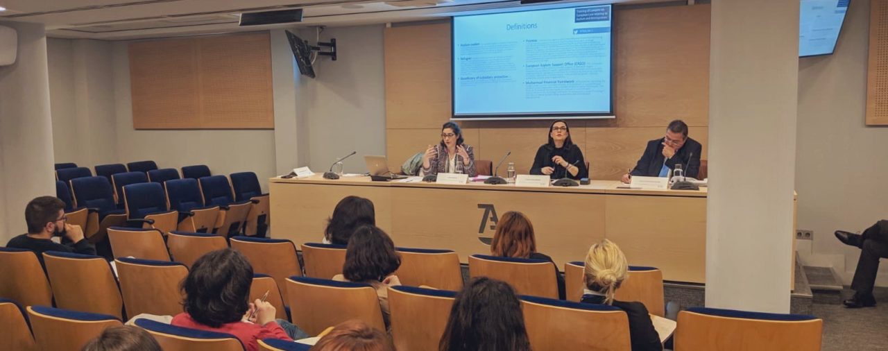 Intervention dans le cadre du projet TRALIM 2 à Madrid le 22 avril 2019